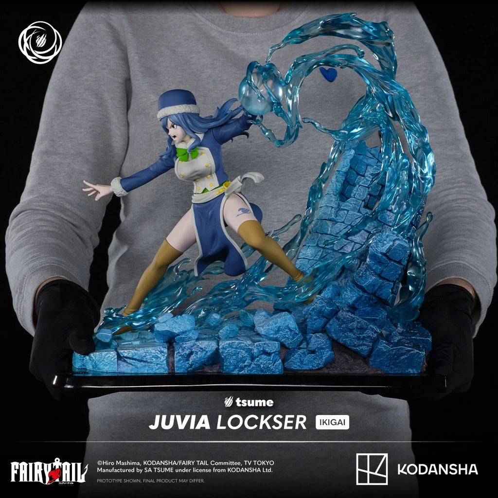 Preventa Resina Juvia Lockser  Figura Fairy Tail Tsume Art (Licencia) Estudio