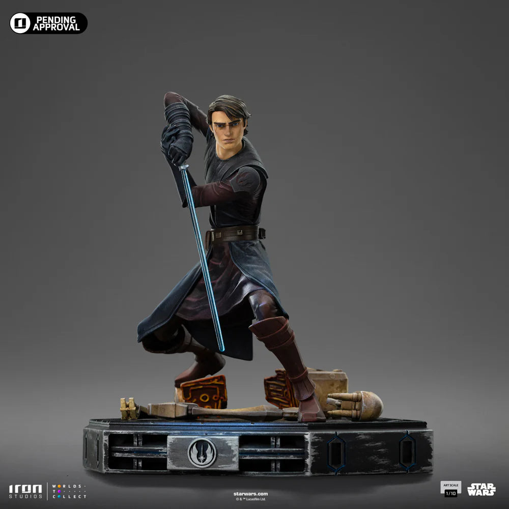 Preventa Resina Anakin Skywalker Figura Star Wars: La guerra de los clones  Iron (Licencia) Estudio