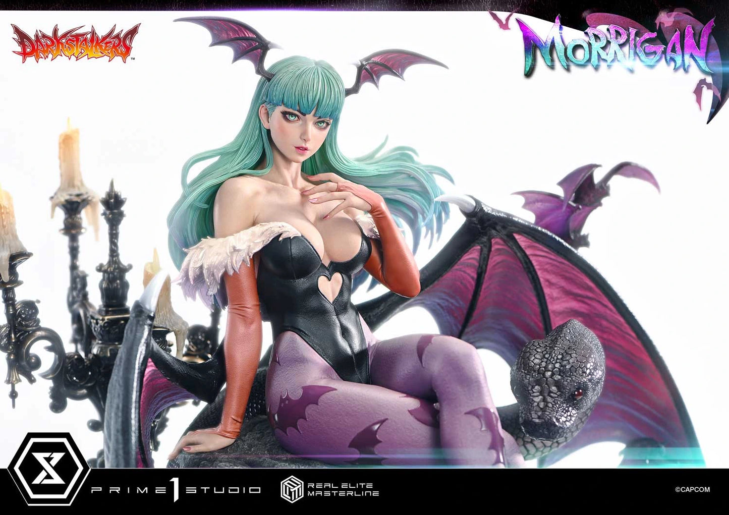 Preventa Resina Morrigan Aensland Figura Darkstalkers  Prime 1 (Licencia)  Estudio
