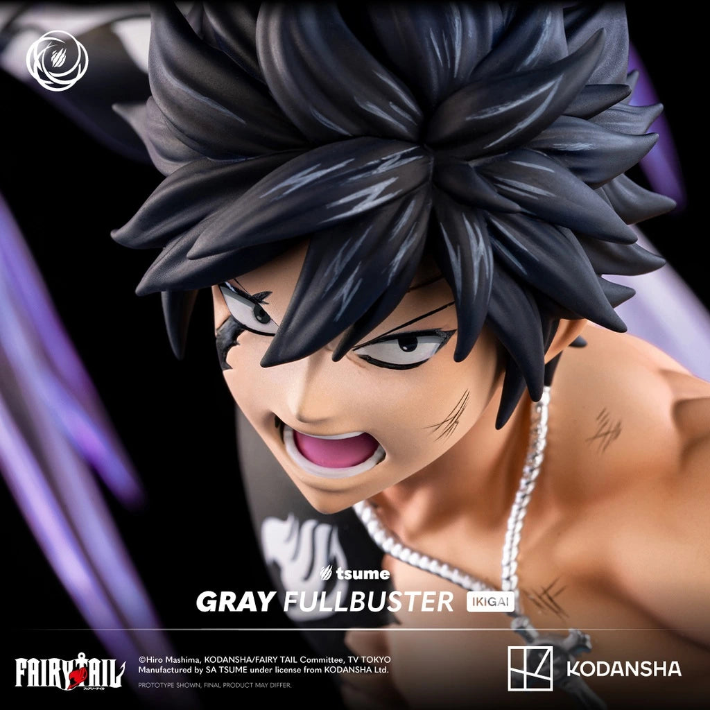 Preventa Resina Gray Fullbuster  Figura Fairy Tail Tsume Art (Licencia) Estudio