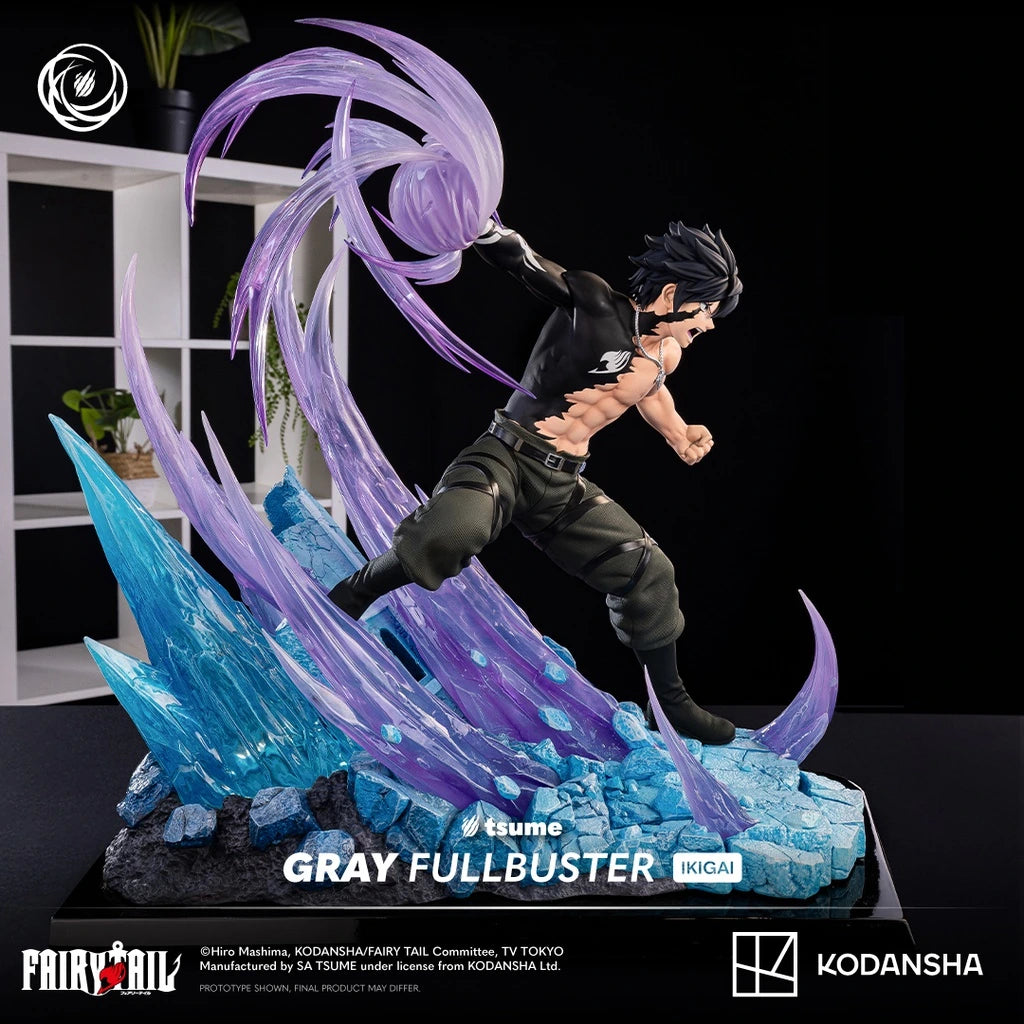 Preventa Resina Gray Fullbuster  Figura Fairy Tail Tsume Art (Licencia) Estudio