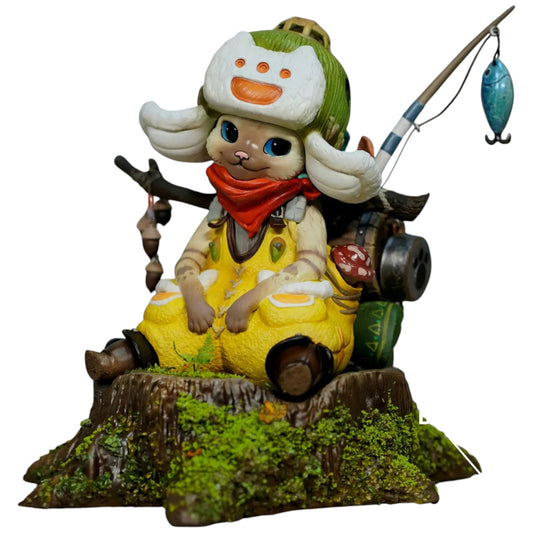 Preventa Resina Felyne Figura Monster Hunter Lark Estudio