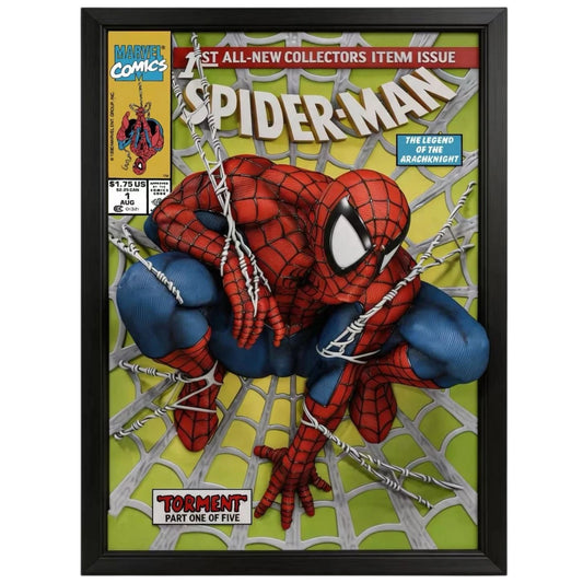Preventa Resina Spider-Man Figura Marvel Comics 1/4 3109 Estudio