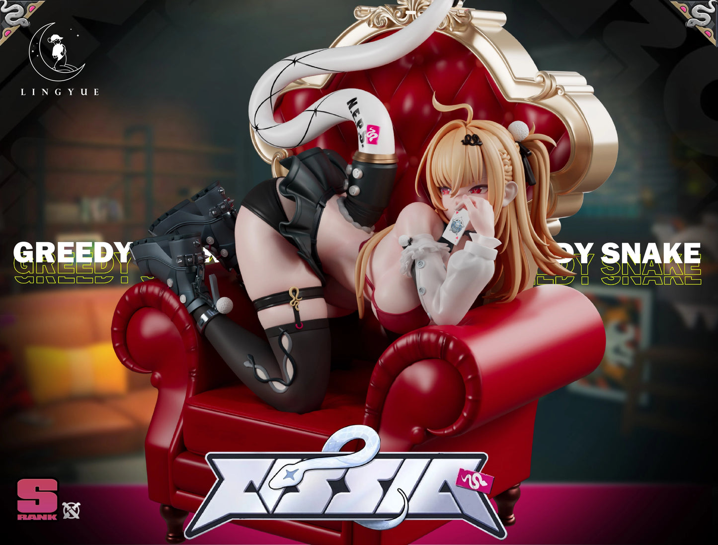 Preventa Resina Cissia Figura Zenless Zone Zero 1/6 LingYue Estudio