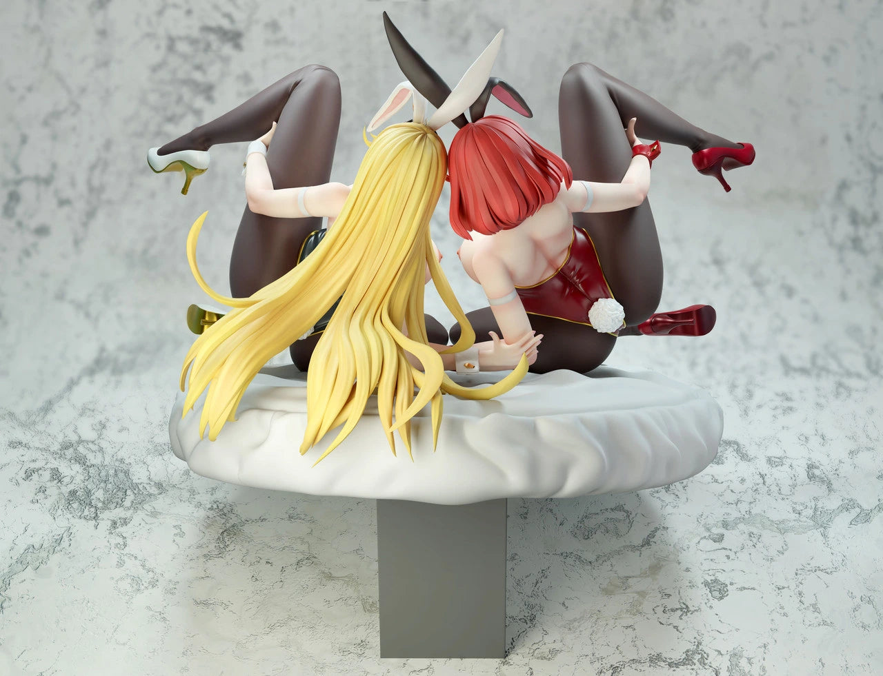 "Preventa Resina Mythra & Pyra Figura Xenoblade Chronicles  NTR Estudio"