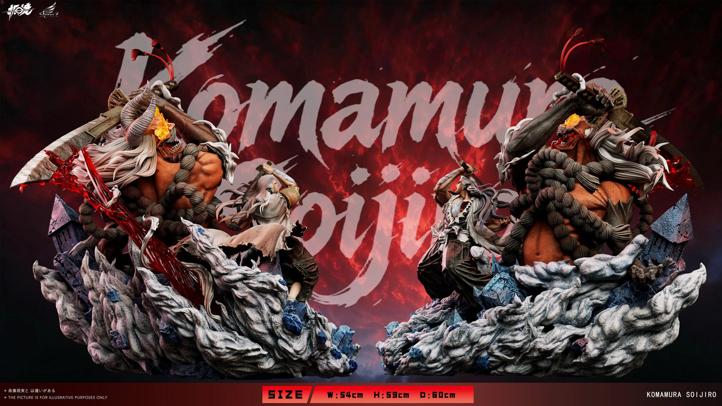 Preventa Resina Komamura Sajin Figura Bleach 1/6 JiJing Estudio