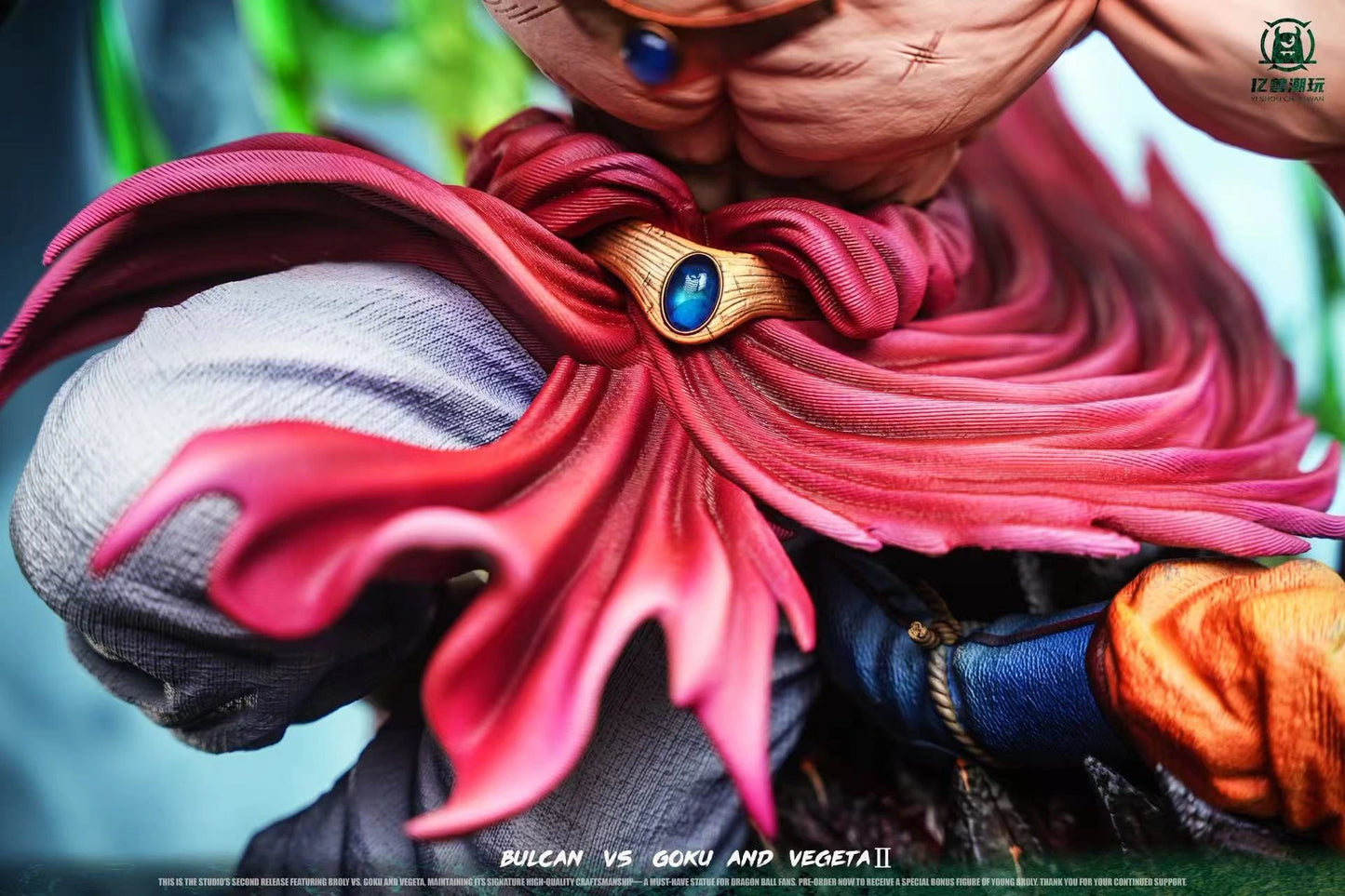 Preventa Resina Broly vs Goku & Vegeta Figura Dragon Ball 1/6 Yi Shou Estudio