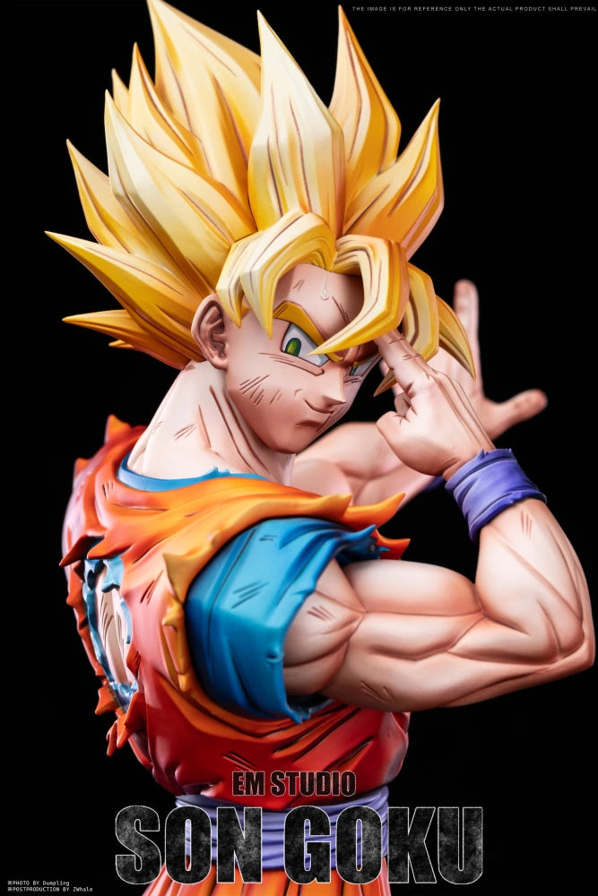 Preventa Resina Goku Busto Figura Dragon Ball 1/5 EM Estudio