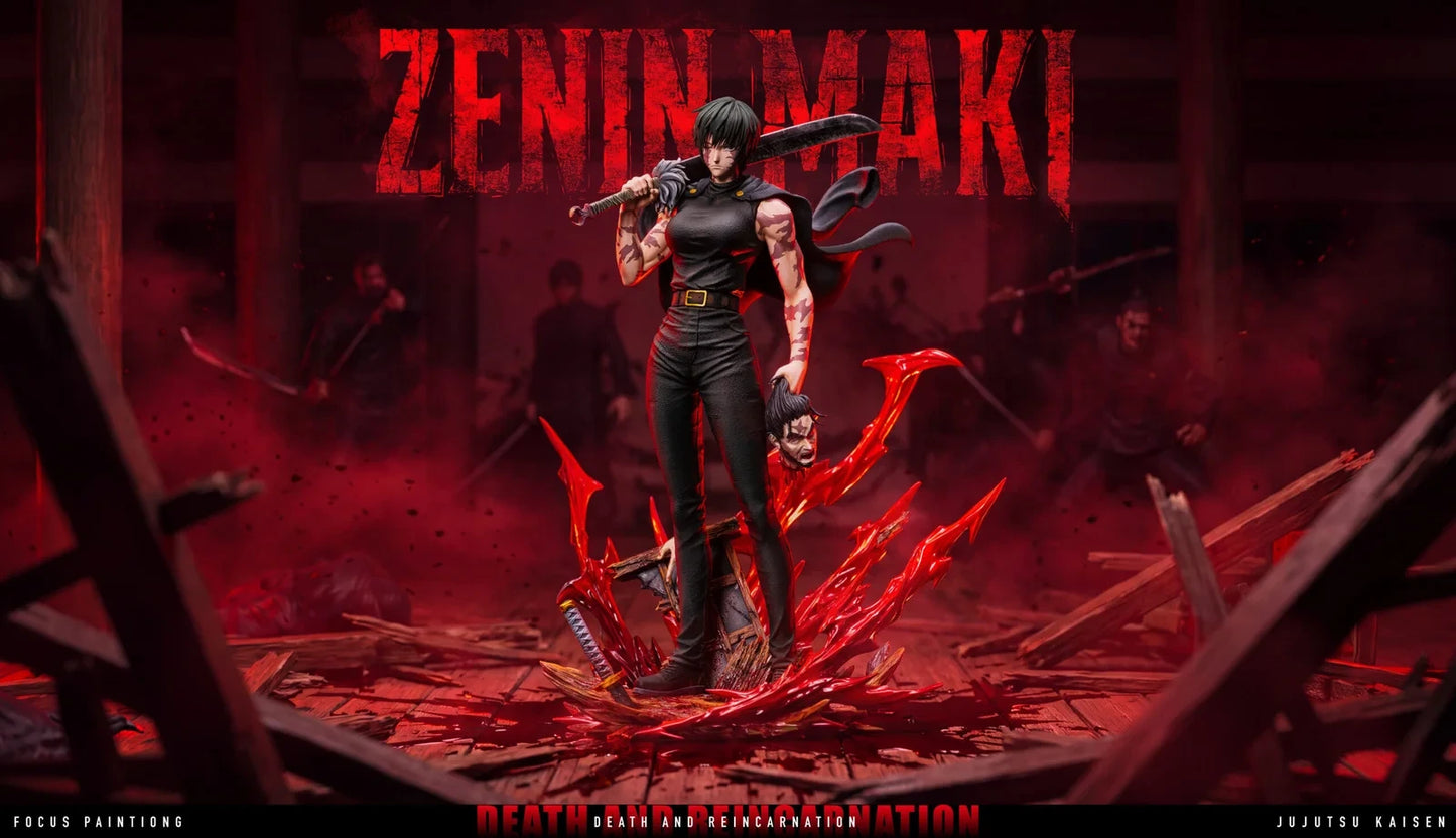 Preventa Resina Zenin Maki Figura Jujutsu Kaisen 1/6 BBA Estudio