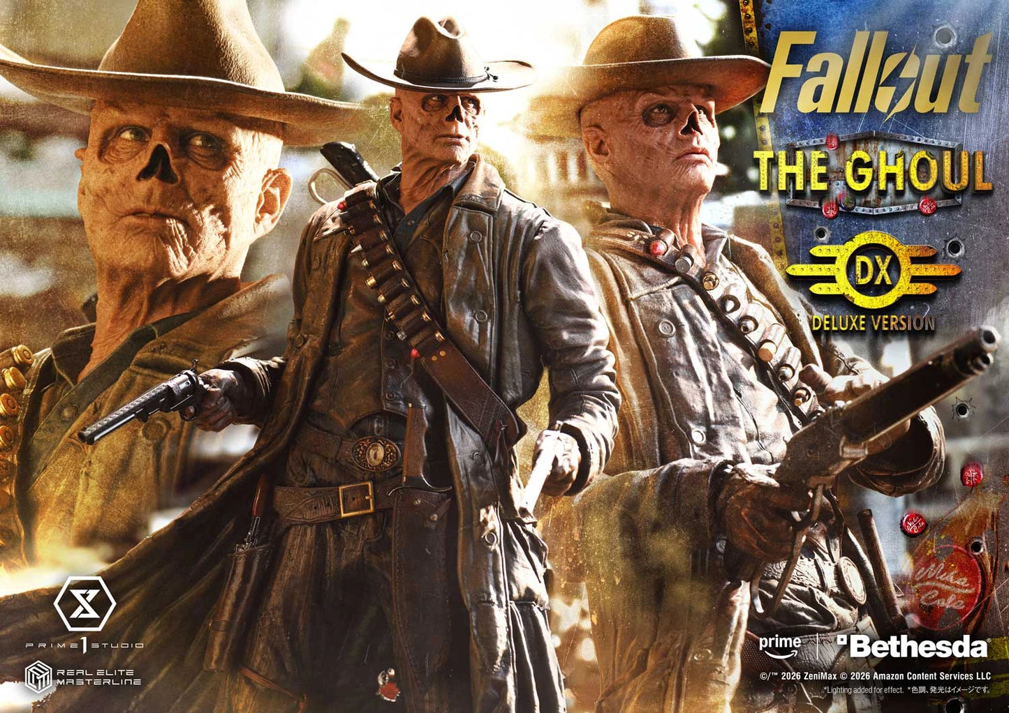 Preventa Resina The Ghoul Figura Fallout Prime 1 (Licencia) Estudio