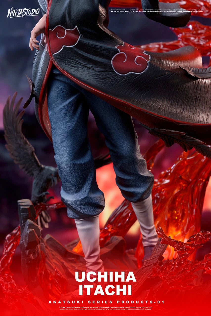 Preventa Resina Uchiha Itachi Figura Naruto 1/6 NINJA Estudio