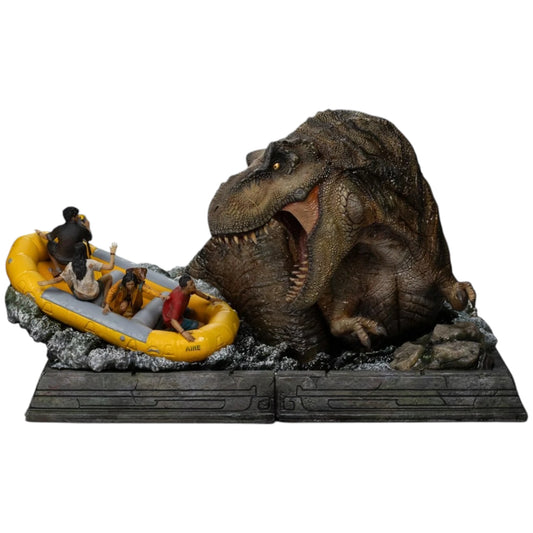 Preventa Resina T-Rex Figura Jurassic World: Rebirt Iron (Licencia) Estudio