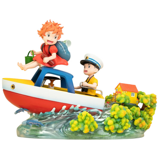 Preventa Resina Sosuke & Ponyo Figura Ponyo y el secreto de la sirenita Chikara Estudio