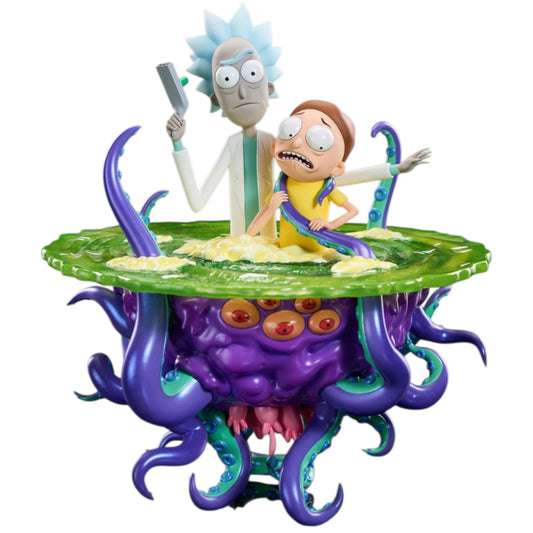 Preventa Resina Rick & Morty Figura Rick and Morty OFP  Estudio