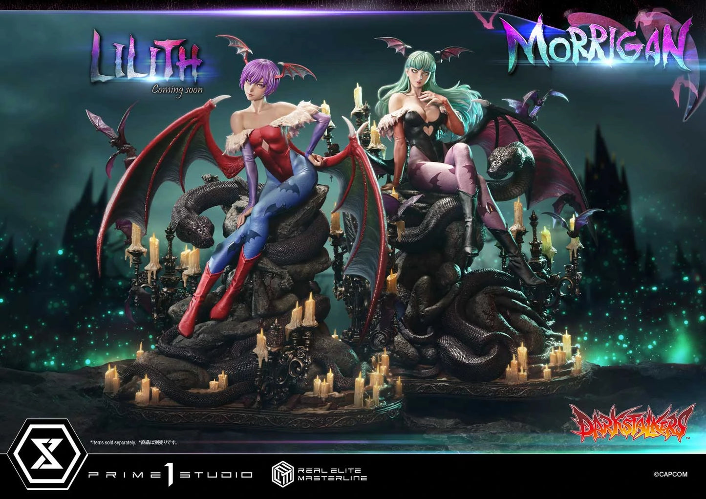 Preventa Resina Morrigan Aensland Figura Darkstalkers  Prime 1 (Licencia)  Estudio