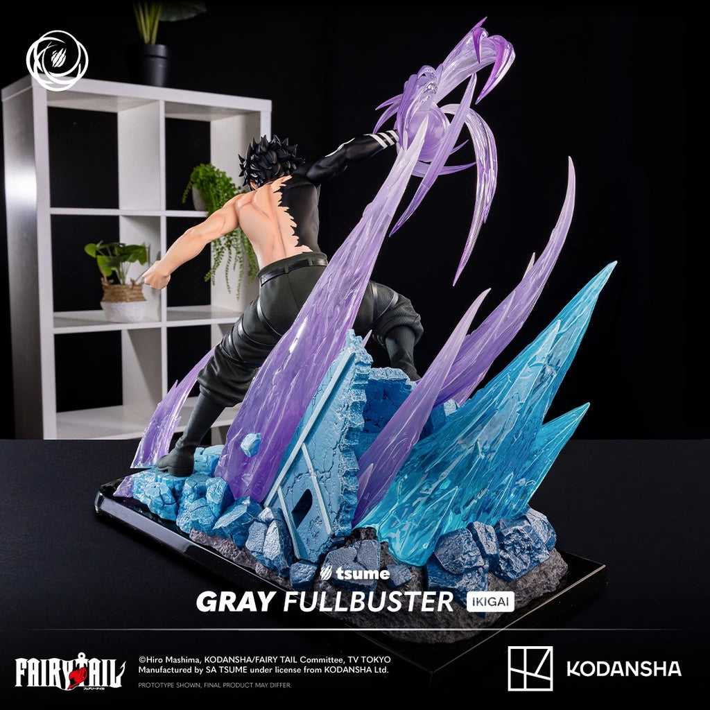 Preventa Resina Gray Fullbuster  Figura Fairy Tail Tsume Art (Licencia) Estudio