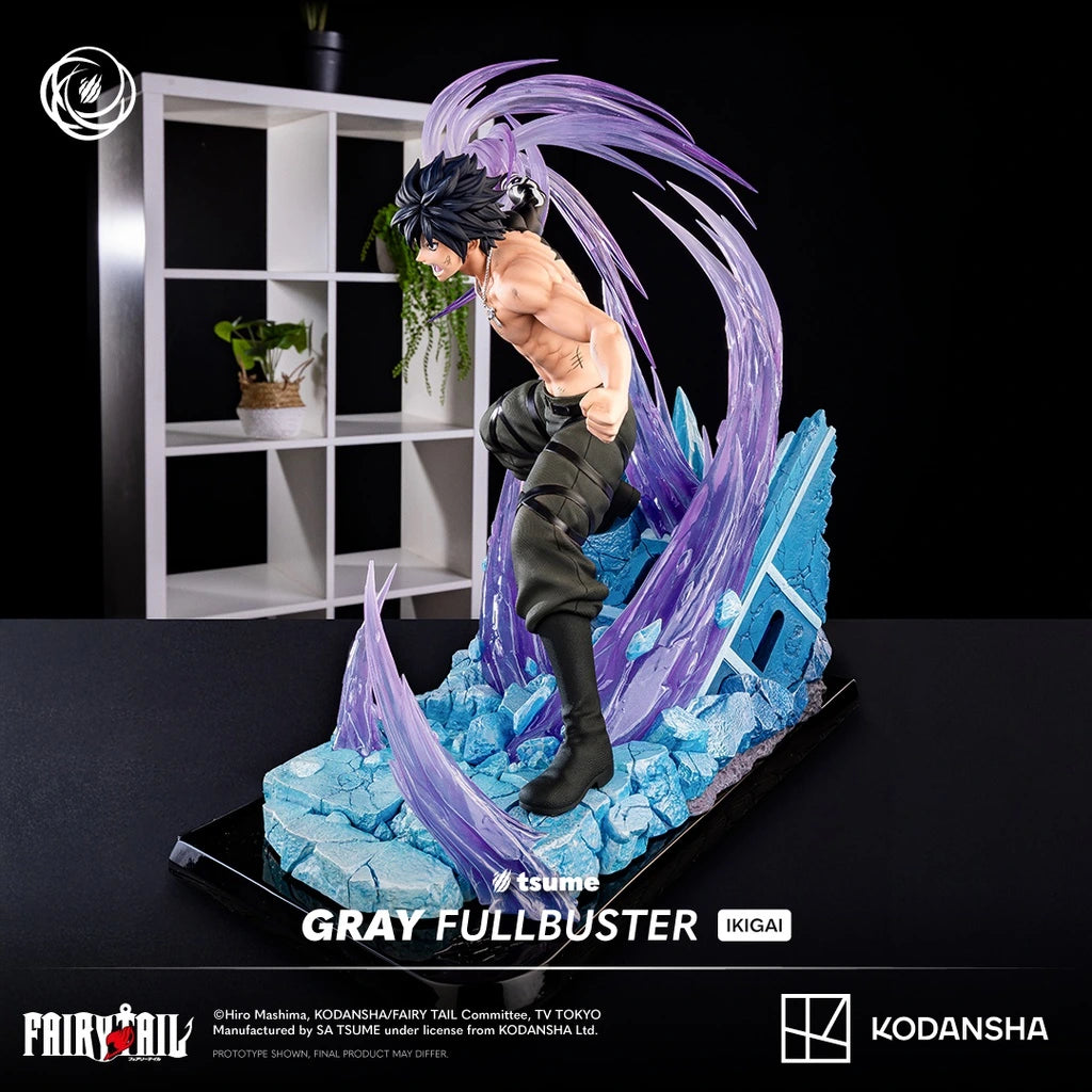 Preventa Resina Gray Fullbuster  Figura Fairy Tail Tsume Art (Licencia) Estudio