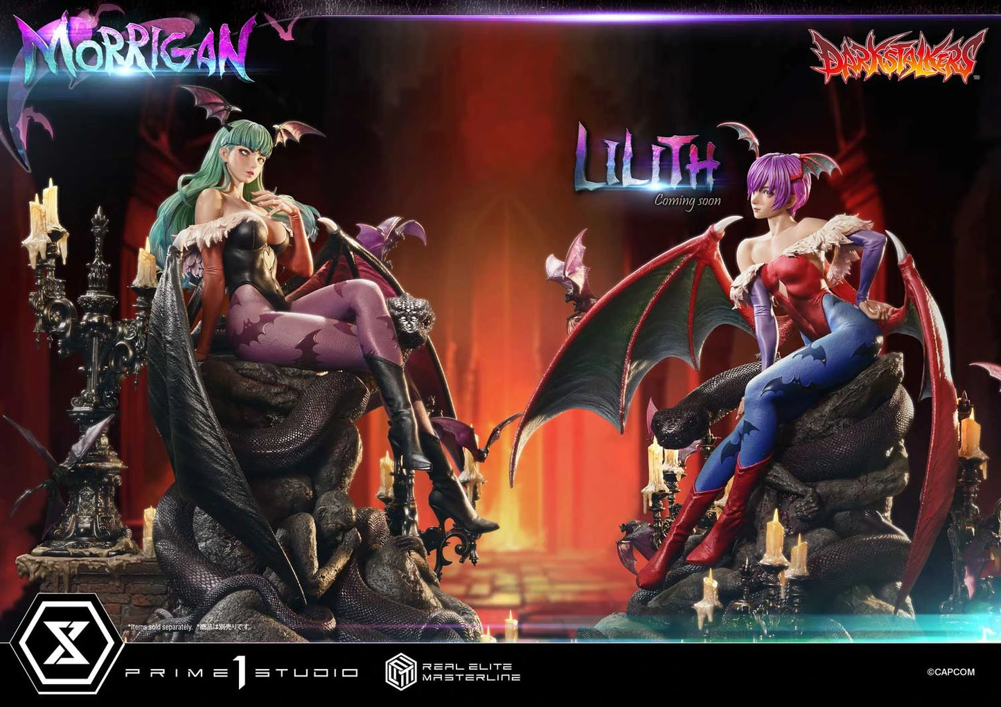 Preventa Resina Morrigan Aensland Figura Darkstalkers  Prime 1 (Licencia)  Estudio