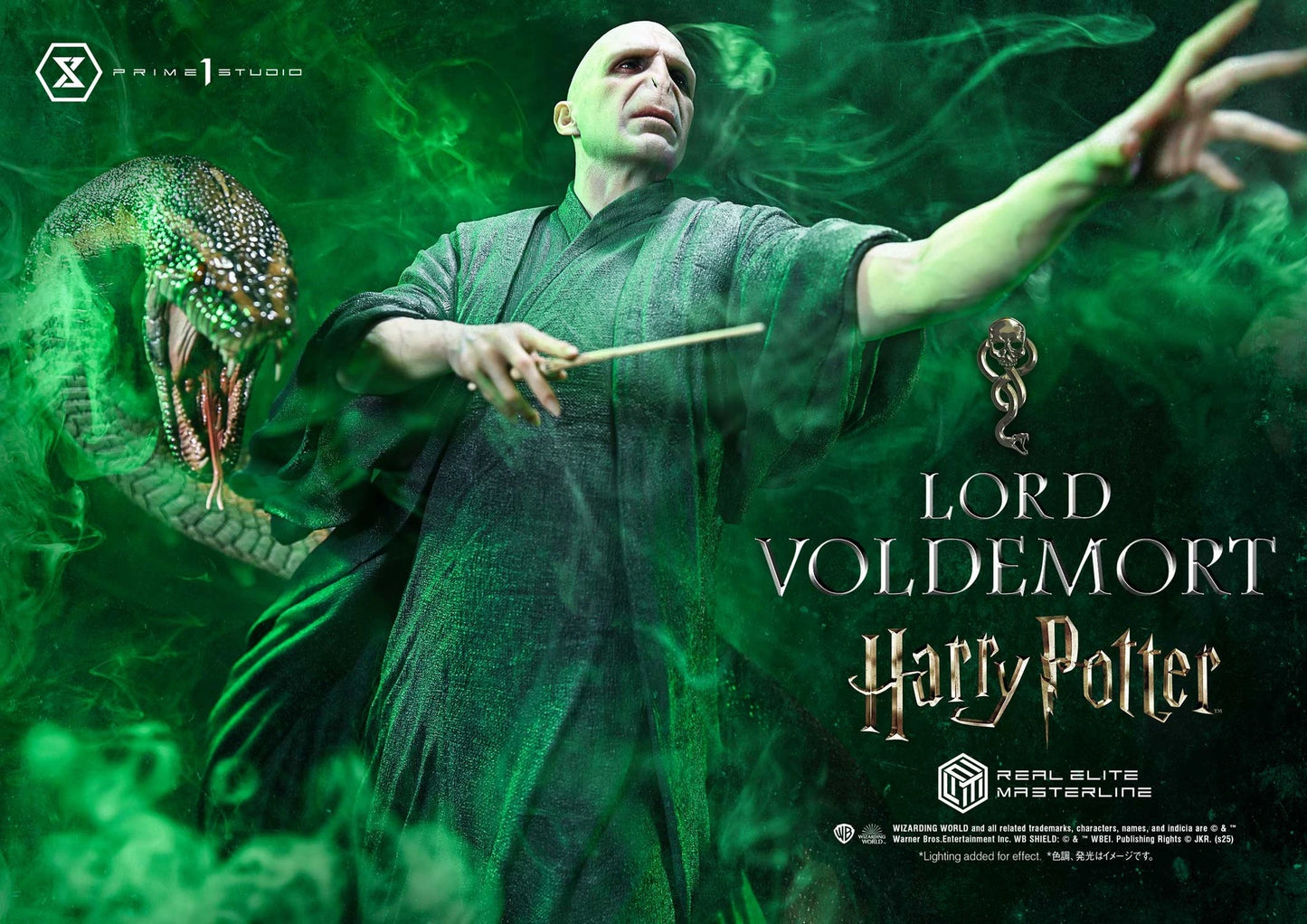 Preventa Resina Lord Voldemort Figura Harry Potter Prime 1 (Licencia) Estudio