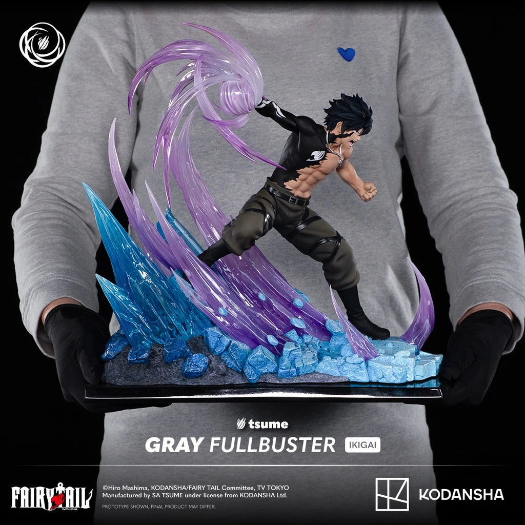 Preventa Resina Gray Fullbuster  Figura Fairy Tail Tsume Art (Licencia) Estudio