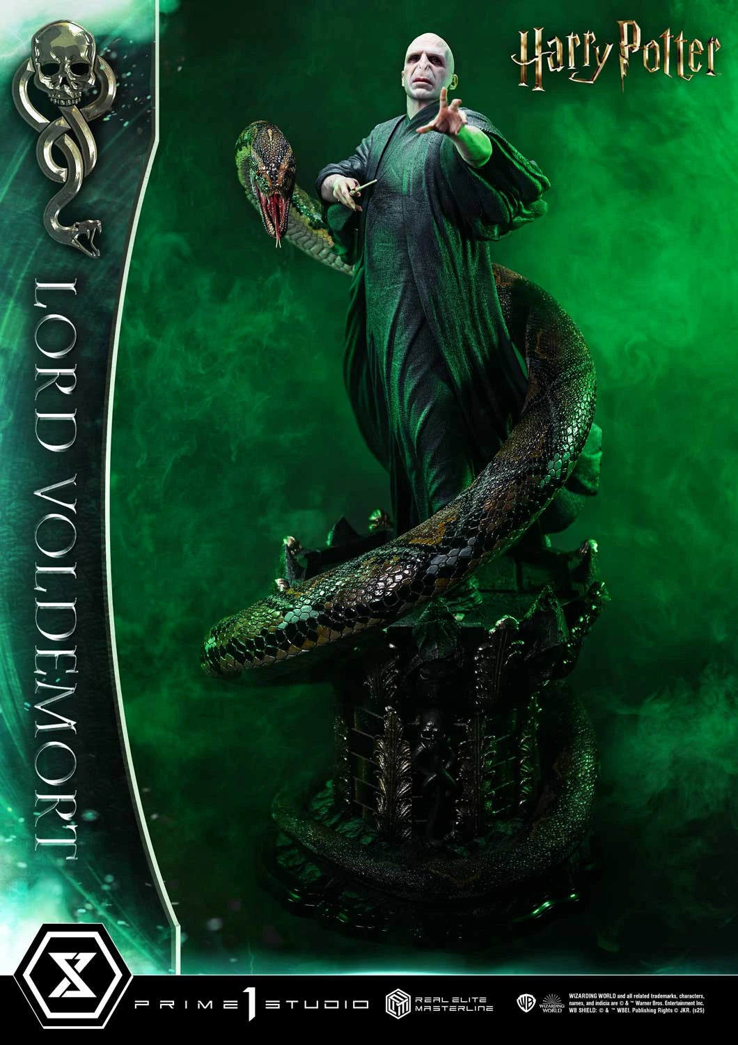 Preventa Resina Lord Voldemort Figura Harry Potter Prime 1 (Licencia) Estudio