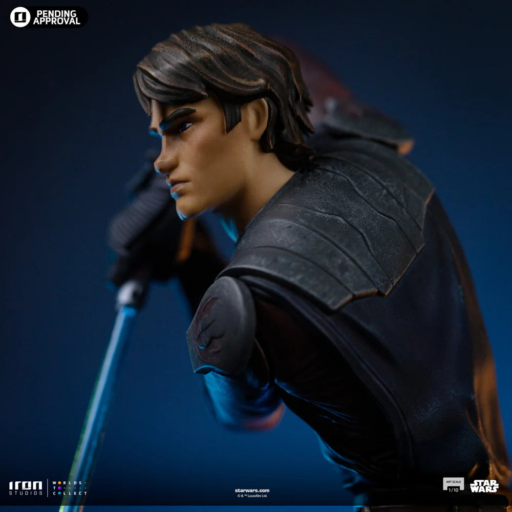 Preventa Resina Anakin Skywalker Figura Star Wars: La guerra de los clones  Iron (Licencia) Estudio