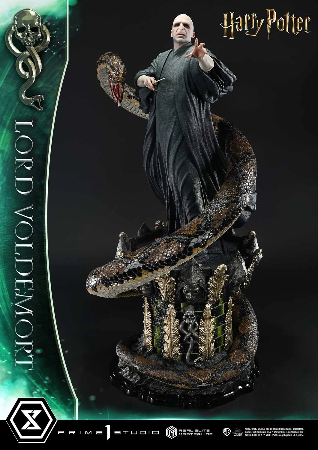 Preventa Resina Lord Voldemort Figura Harry Potter Prime 1 (Licencia) Estudio