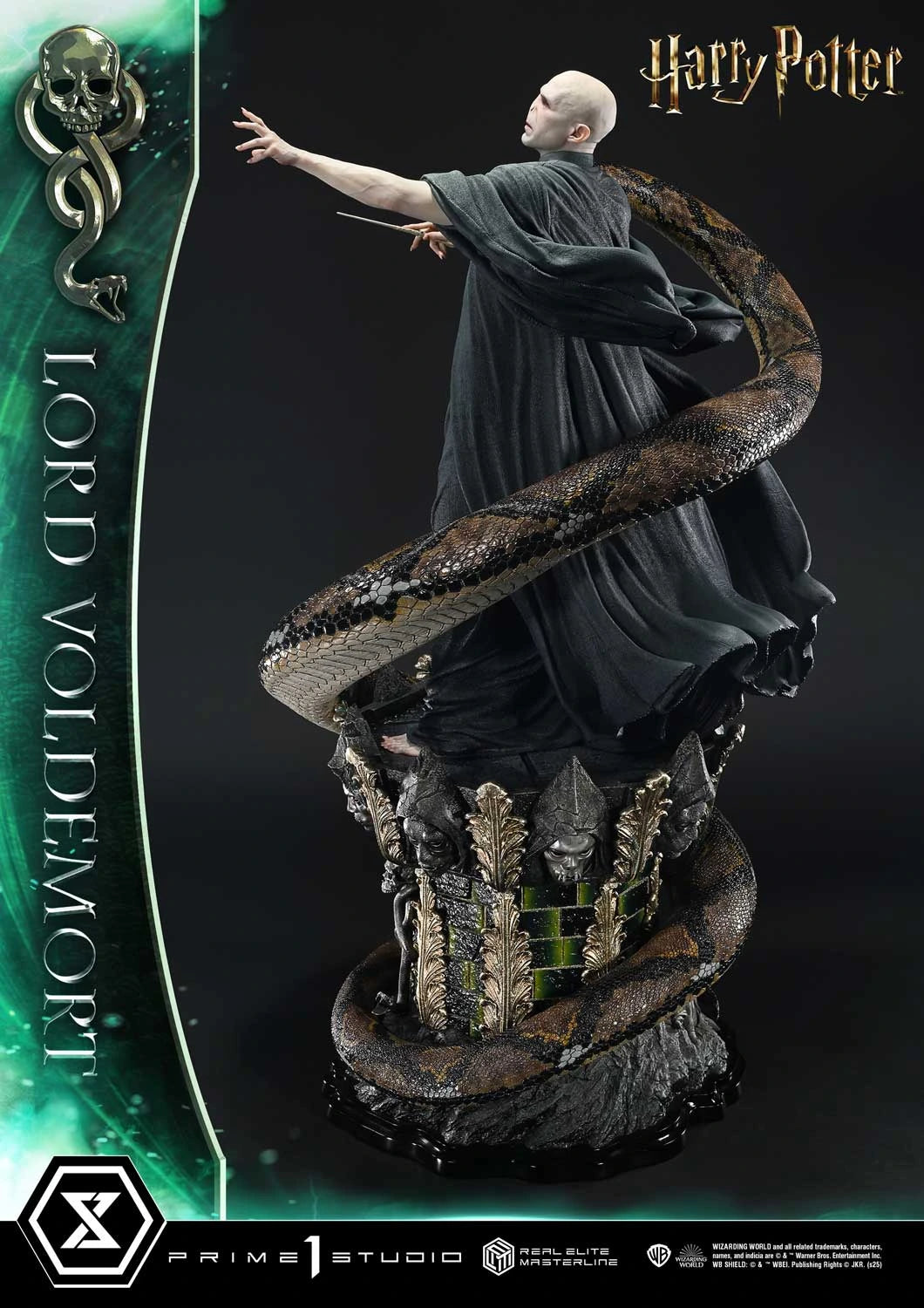 Preventa Resina Lord Voldemort Figura Harry Potter Prime 1 (Licencia) Estudio