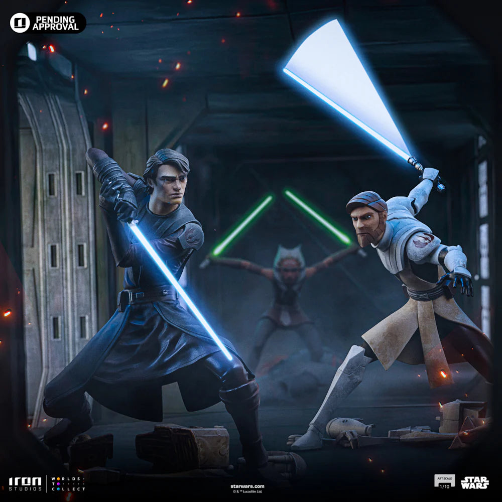 Preventa Resina Anakin Skywalker Figura Star Wars: La guerra de los clones  Iron (Licencia) Estudio