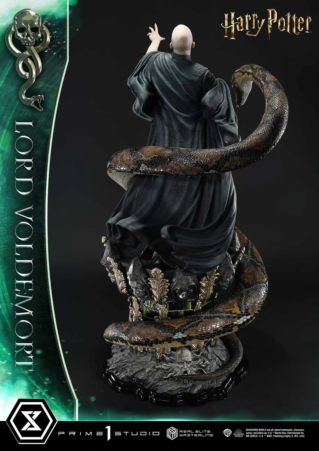 Preventa Resina Lord Voldemort Figura Harry Potter Prime 1 (Licencia) Estudio