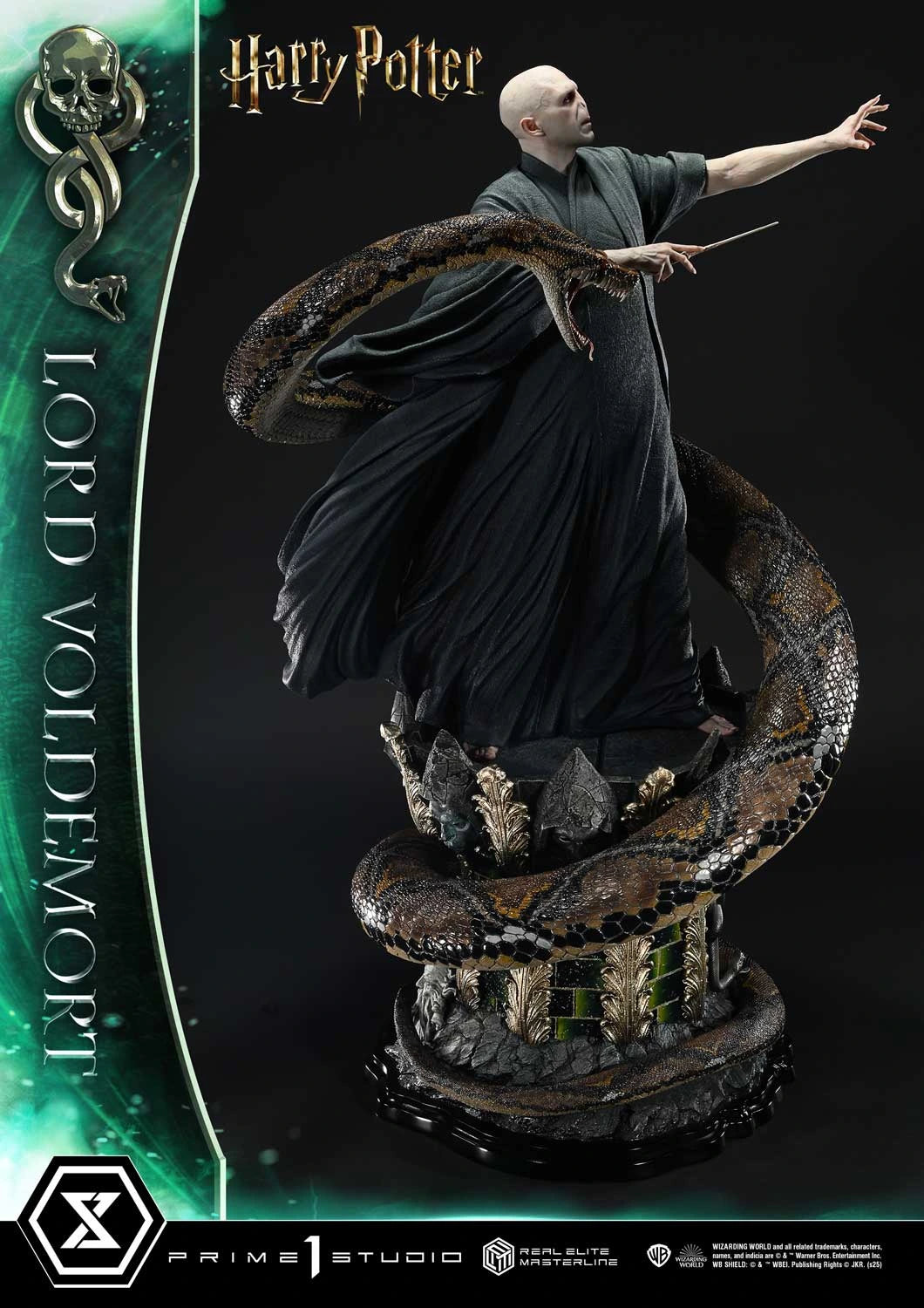 Preventa Resina Lord Voldemort Figura Harry Potter Prime 1 (Licencia) Estudio