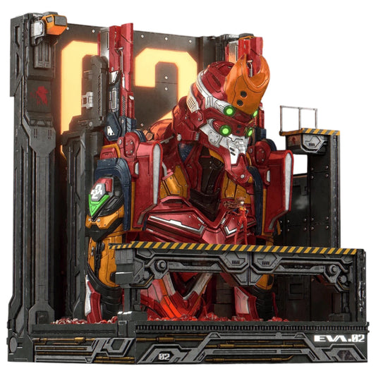 Preventa Resina EVA-02 & Asuka Figura Evangelion  MEOW Estudio