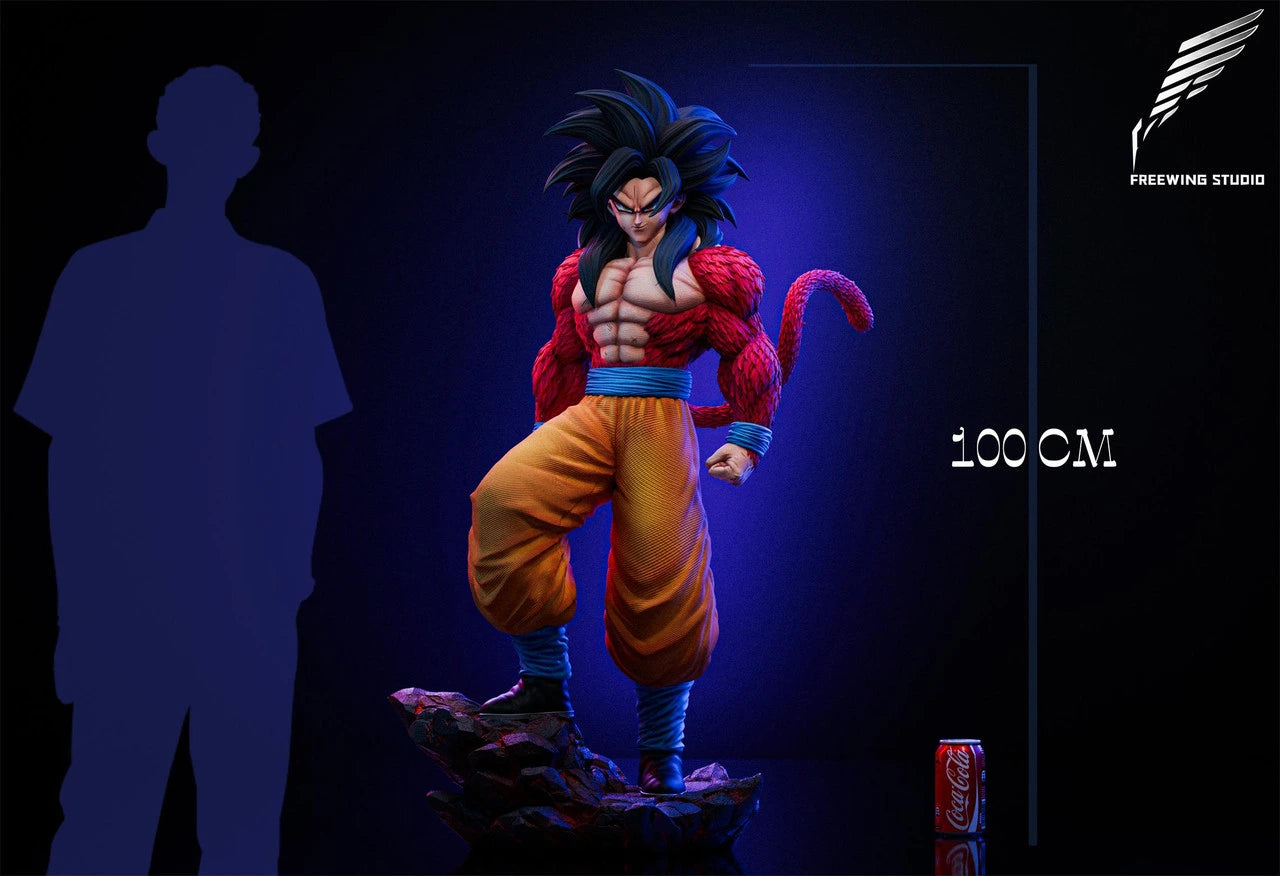 Preventa Resina Goku SSJ4 Figura Dragon Ball Freewing Estudio
