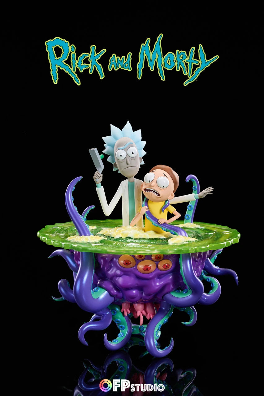 Preventa Resina Rick & Morty Figura Rick and Morty OFP  Estudio
