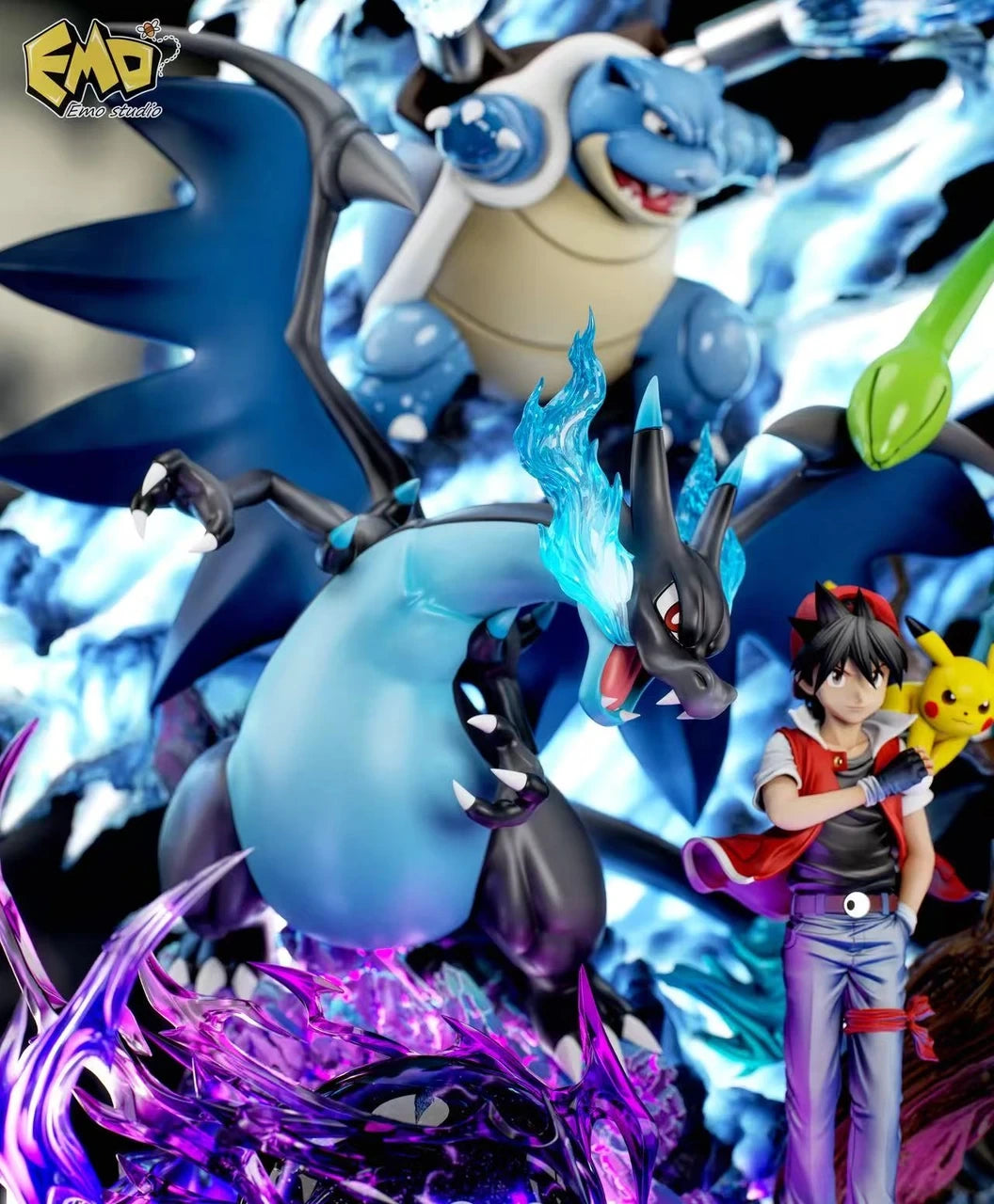 Preventa Resina Red Figura Pokemón EMO Estudio