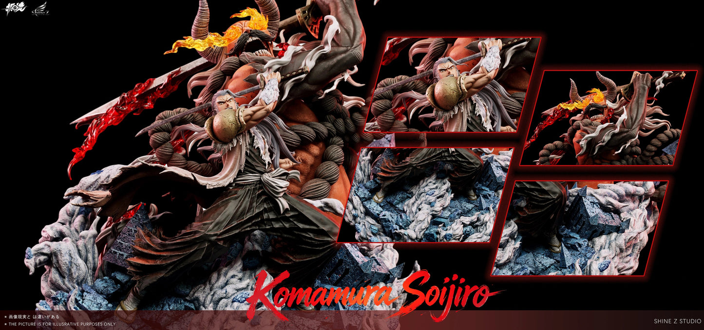 Preventa Resina Komamura Sajin Figura Bleach 1/6 JiJing Estudio