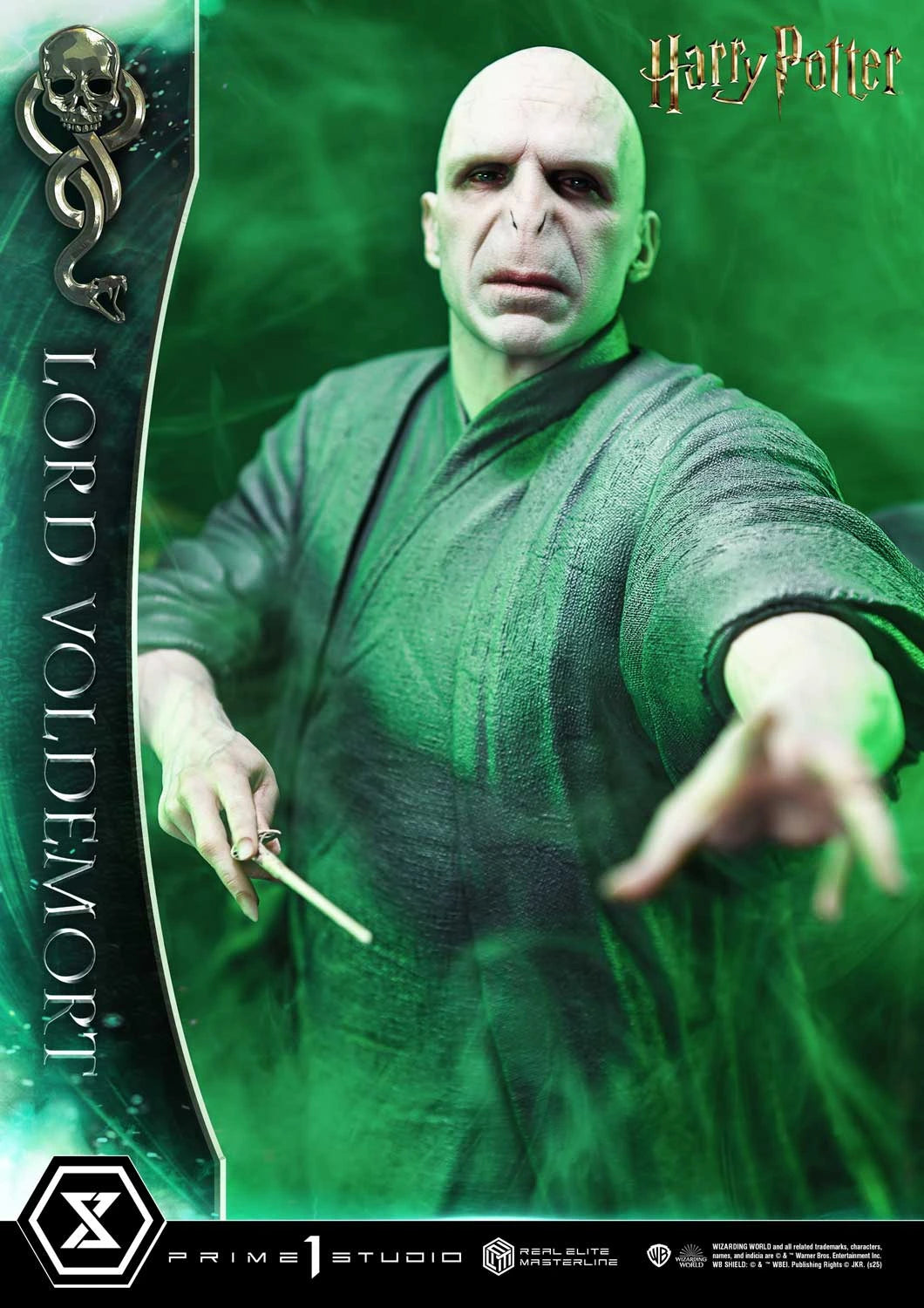 Preventa Resina Lord Voldemort Figura Harry Potter Prime 1 (Licencia) Estudio