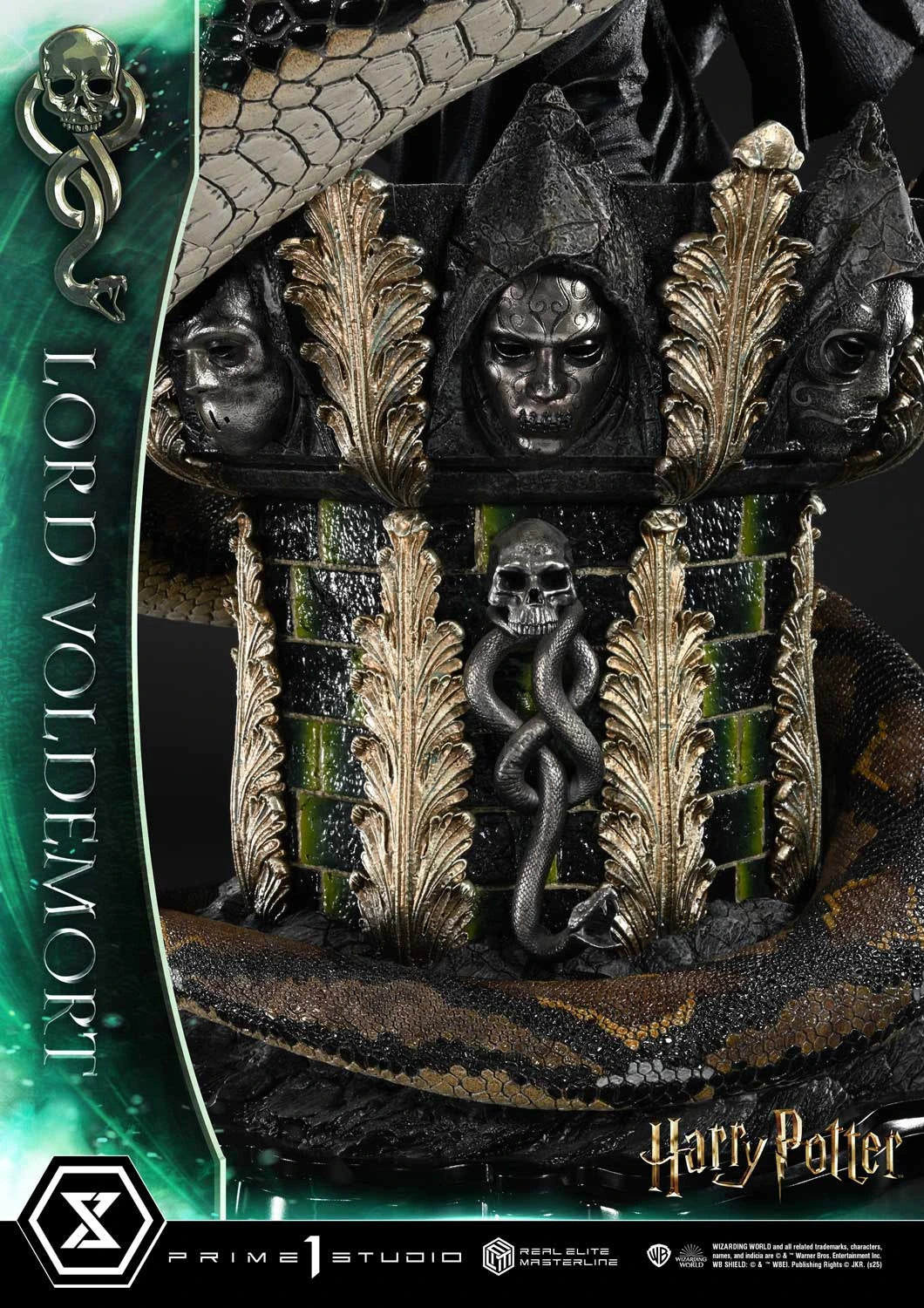 Preventa Resina Lord Voldemort Figura Harry Potter Prime 1 (Licencia) Estudio