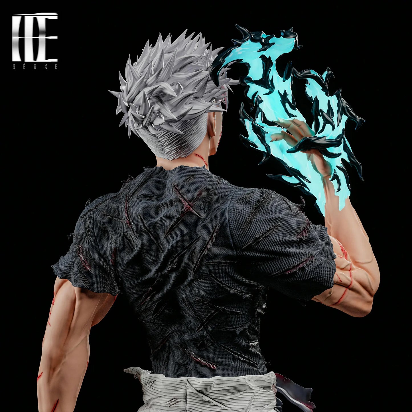 Preventa Resina Satoru Gojo Figura Jujutsu Kaisen Heroe Collectibles Estudio