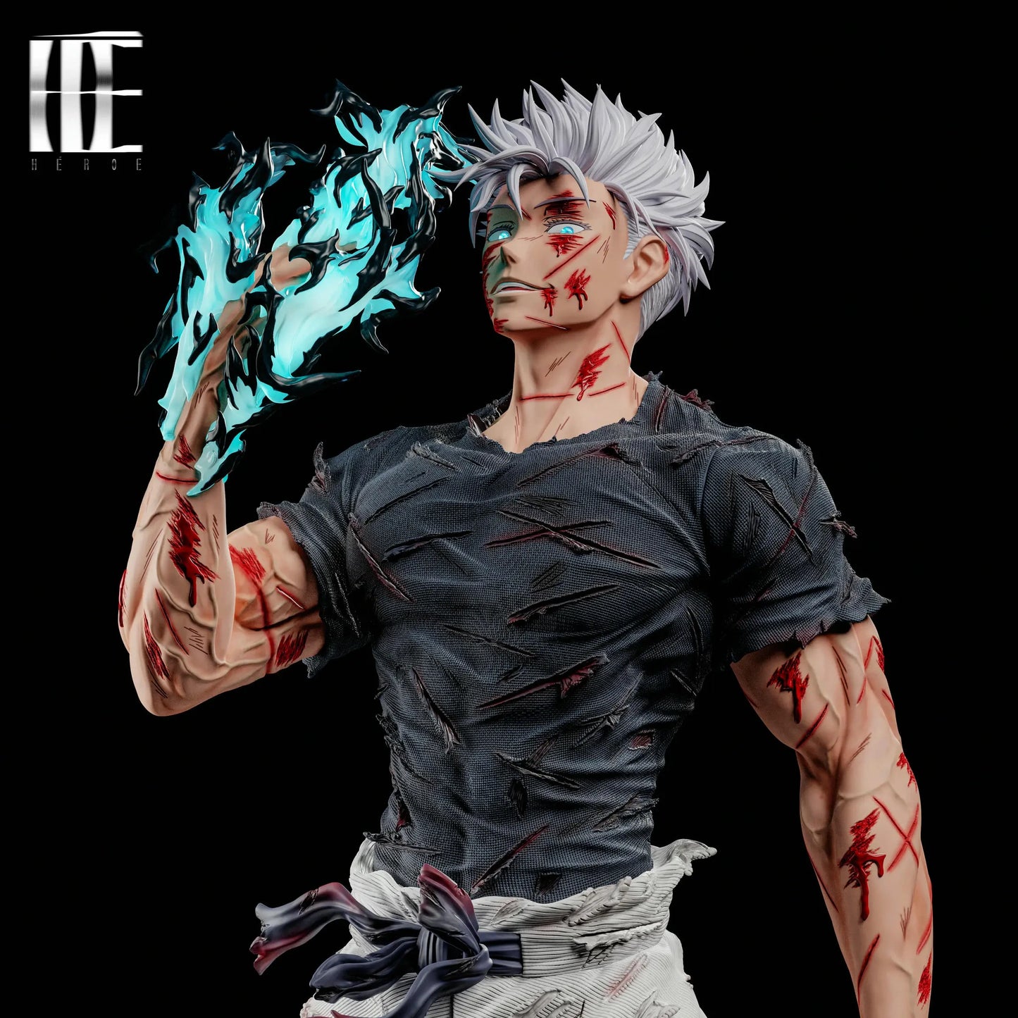 Preventa Resina Satoru Gojo Figura Jujutsu Kaisen Heroe Collectibles Estudio