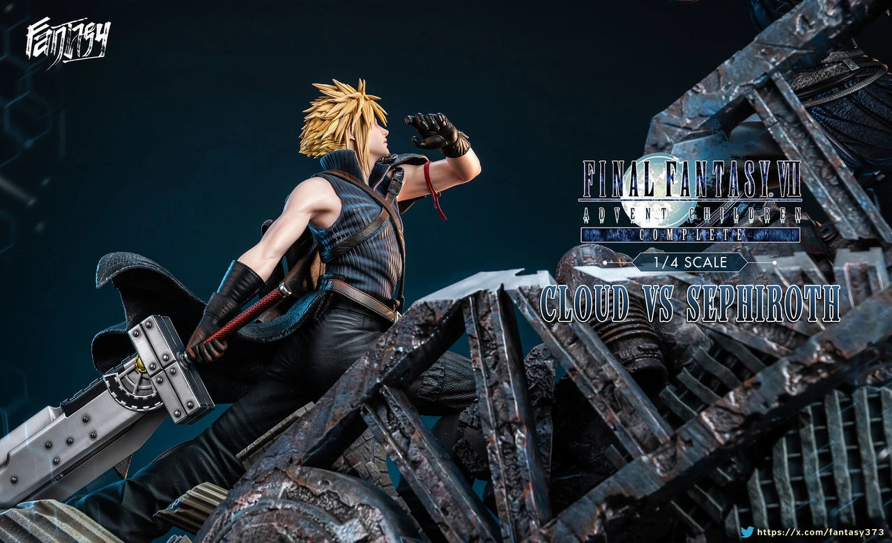 Preventa Resina Cloud vs Sephiroth Figura Final Fantasy VII Fantasy & Dragon  Estudio