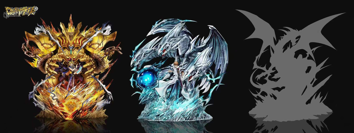 Preventa Resina Seto Kaiba & Dragon de Ojos Azules Figura Yu-Gi-Oh! 1/6 Dreammaker  Estudio
