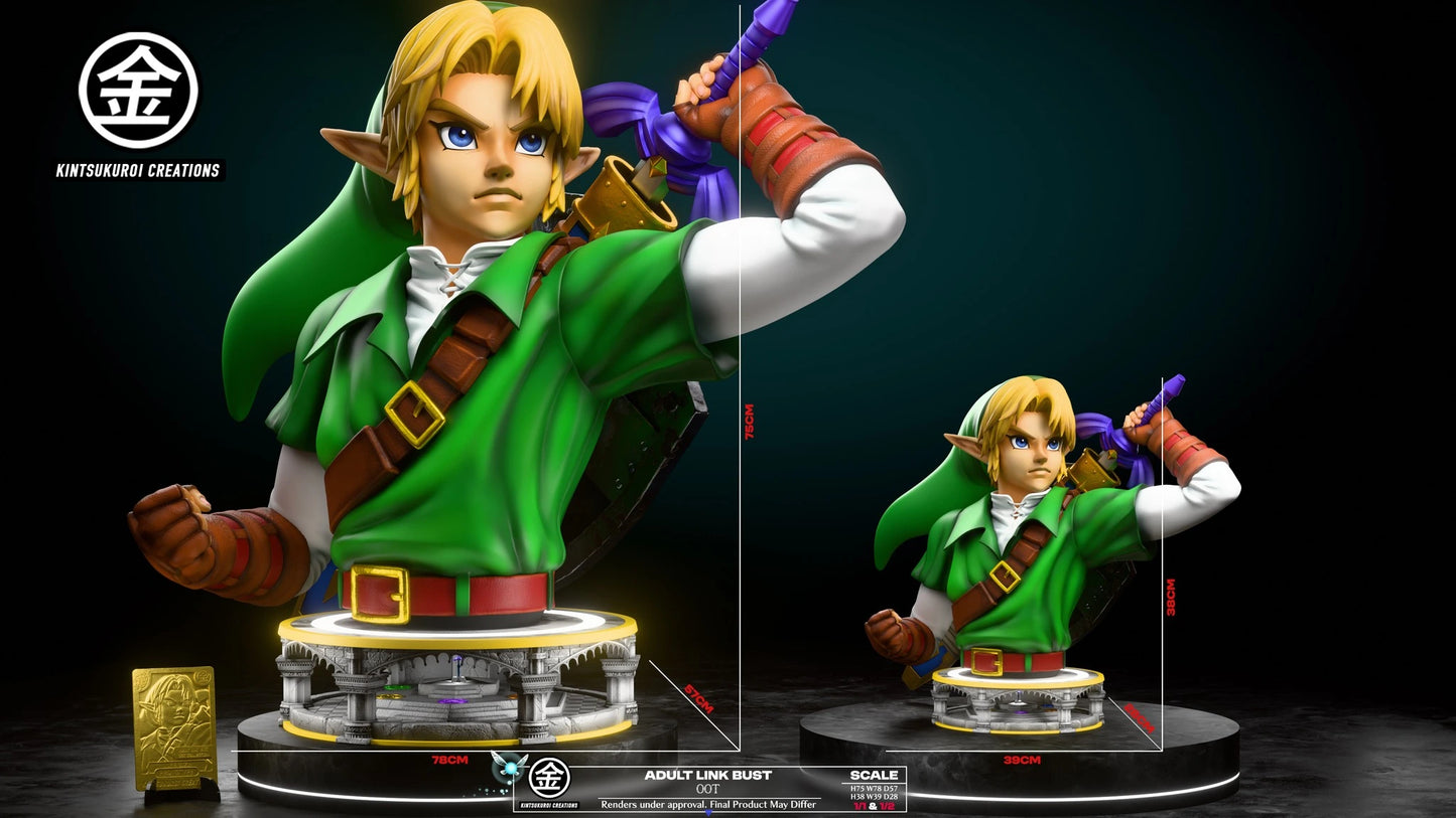 Preventa Resina Link Figura The Legend Of Zelda Kintsukuroi Creations Estudio