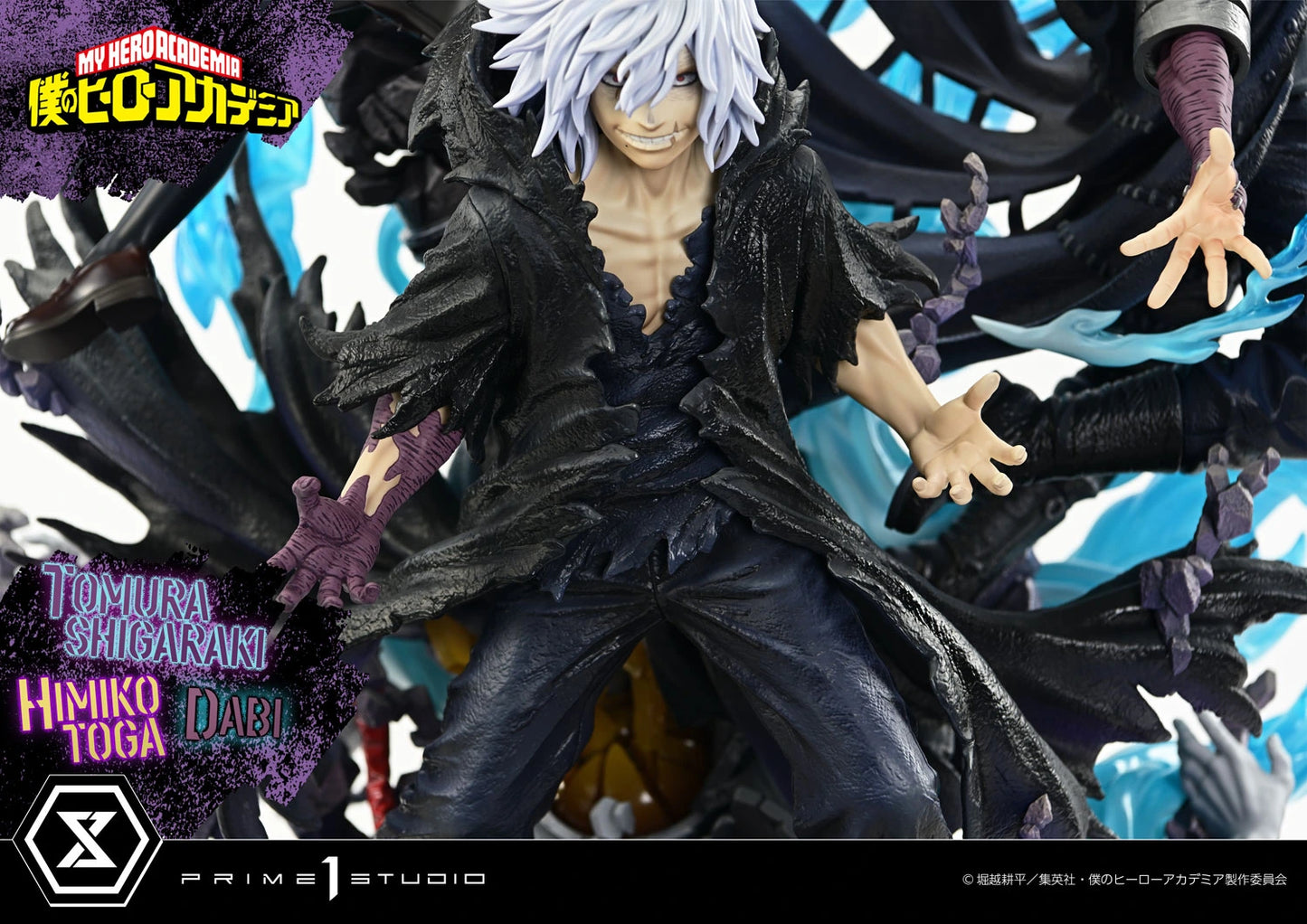 Preventa Resina Tomura Shigaraki, Dabi & Himiko Toga Figura My Hero Academia Prime 1 (Licencia) Estudio