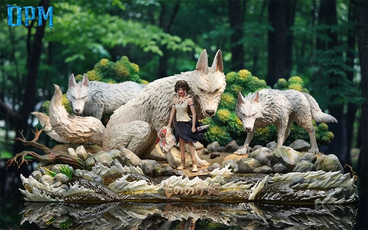 Preventa Resina Moro & San Figura La Princesa Mononoke OPM Estudio
