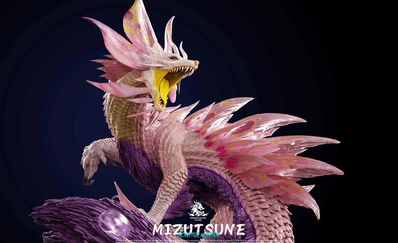 Preventa Resina Mizutsune Figura Monster Hunter Dragon Realm Estudio