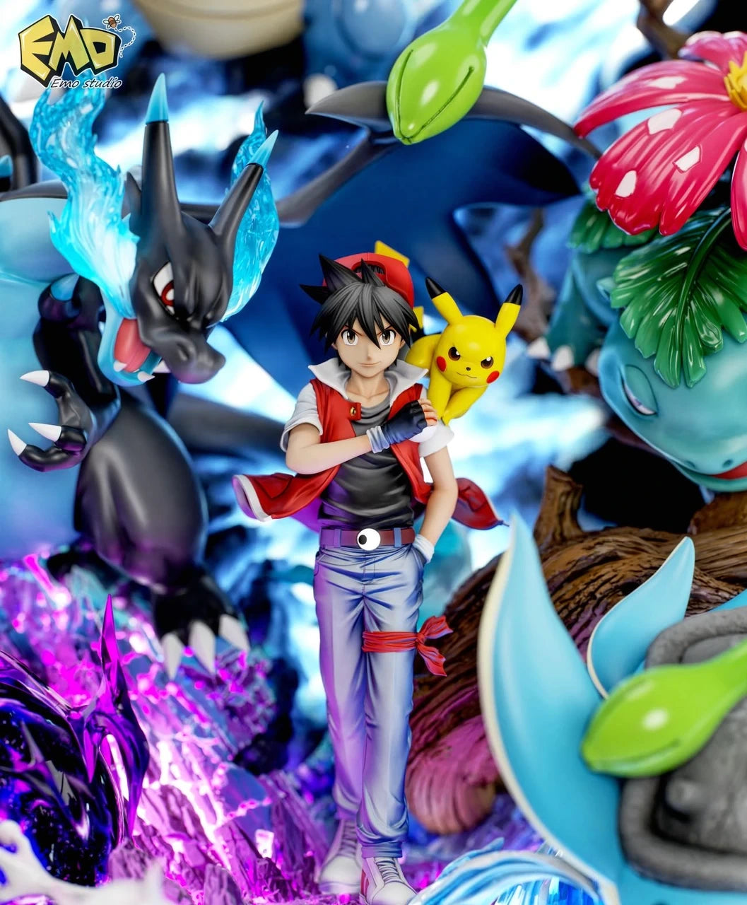 Preventa Resina Red Figura Pokemón EMO Estudio