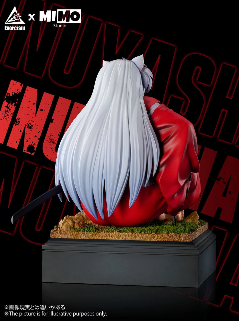 Preventa Resina Inuyasha Figura Inuyasha Exorcism & Mimo Estudio