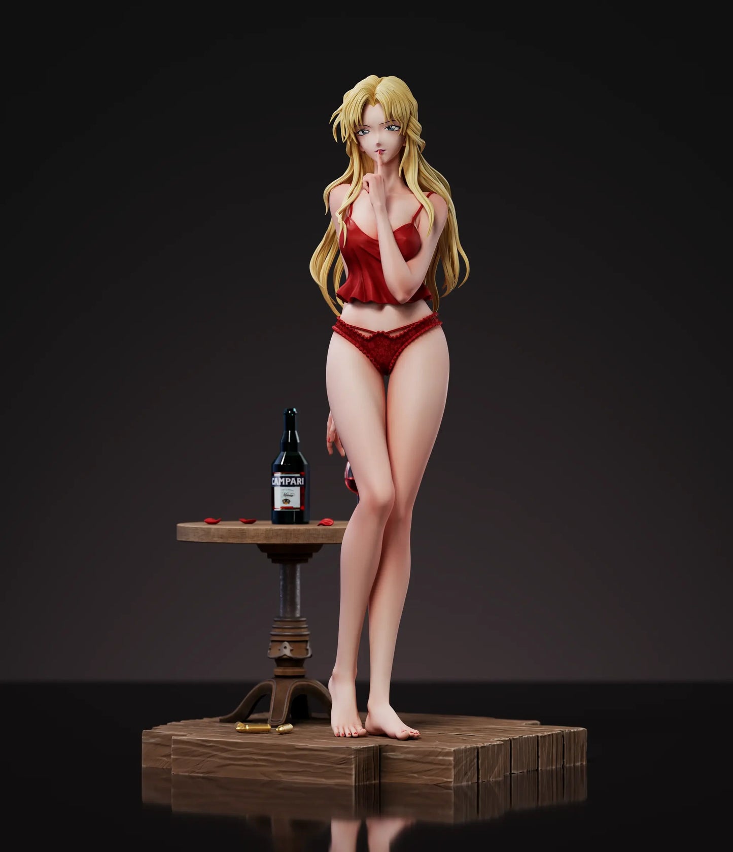 Preventa Resina Vermouth Figura Detective Conan Strange Thief Estudio