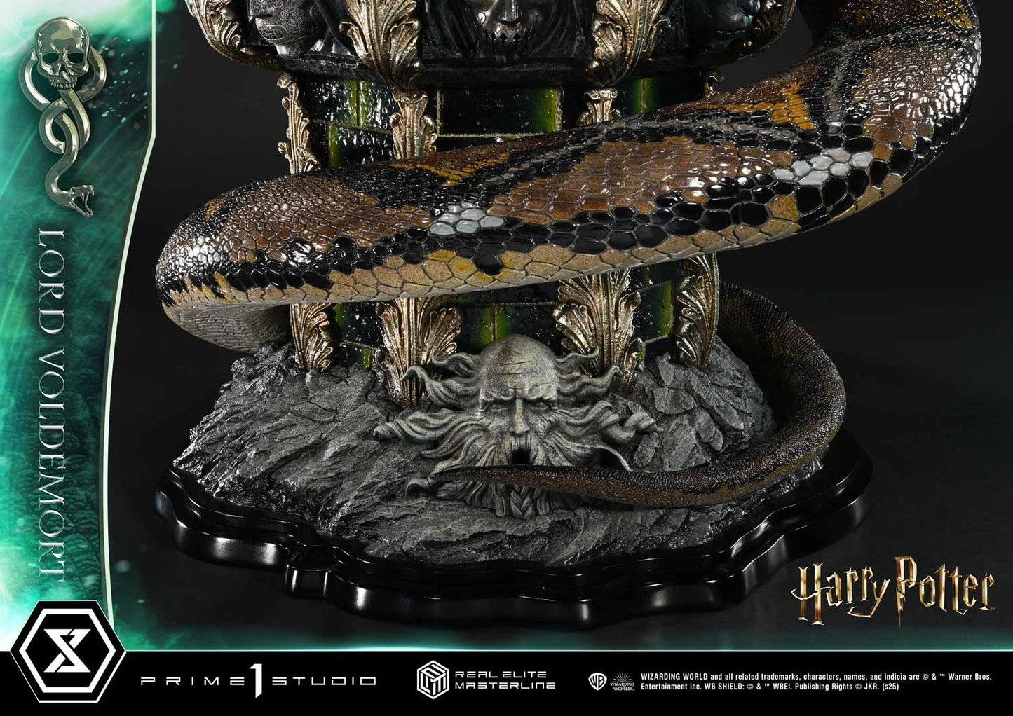 Preventa Resina Lord Voldemort Figura Harry Potter Prime 1 (Licencia) Estudio